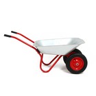 Тачка садово-строительная, двухколёсная: груз/п 120 кг, объём 100 л - фото 39688452