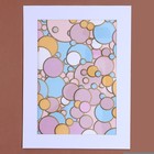 Паспарту размер рамки 35 × 26 см, прозрачный лист, клейкая лента, цвет белый - фото 24200559