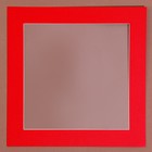Паспарту размер рамки 24 × 24, прозрачный лист, клейкая лента, цвет красный - фото 6961448
