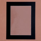 Паспарту размер рамки 21,5 × 16,5 см, прозрачный лист, клейкая лента, цвет чёрный 9459083 - фото 16386762