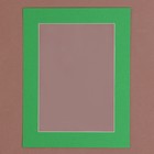 Паспарту размер рамки 21,5 × 16,5 см, прозрачный лист, клейкая лента, цвет зелёный - Фото 3