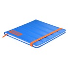 Дневник школьный для 1-11 классов "Арпатек голубой", твёрдая обложка с поролоном из искусственной кожи, стёганая строчка, шелкография, застёжка-резинка, 48 листов, блок офсет 80г/м2, универсальная шпаргалка - фото 22547347