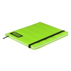 Дневник школьный для 1-11 классов "Арпатек салатовый", твёрдая обложка с поролоном из искусственной кожи, стёганая строчка, шелкография, застёжка-резинка, 48 листов, блок офсет 80г/м2, универсальная шпаргалка - фото 22494525