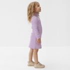 Платье для девочки MINAKU цвет лиловый, рост 104 см - Фото 3
