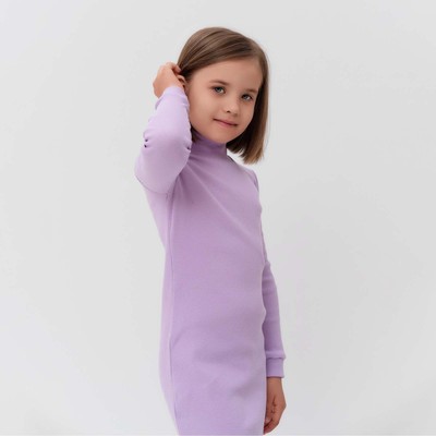 Платье облегающее для девочки MINAKU: Casual Collection, лиловое, рост 152 см