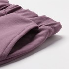 Костюм для девочки (футболка, шорты) MINAKU цвет бежевый/ пыльно-сиреневый, рост 104 см - Фото 9