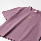 Костюм для девочки (футболка, шорты) MINAKU цвет пыльно-сиреневый/ бежевый, рост 104 см - Фото 6