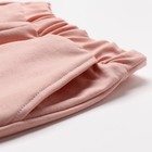 Костюм для девочки (футболка, шорты) MINAKU цвет пыльно-сиреневый/ бежевый, рост 122 см - Фото 8