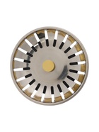 Сеточка сменная ZEIN engr, для кухонной мойки 3 1/2", нержавеющая сталь - Фото 9