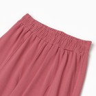 Комплект для девочки, цвет молочный/кармин, рост 170 см - фото 22315994