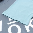 Комплект для девочки, цвет серый/мятный, рост 164 см - фото 22316052