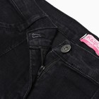 Джинсы для девочки цвет чёрный, рост 152см - фото 22316216