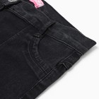 Джинсы для девочки цвет чёрный, рост 152см - фото 22316217