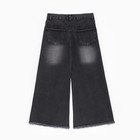 Джинсы для девочки, цвет тёмно-серый, рост 170см - фото 22316259