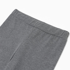 Леггинсы для девочки, цвет серый, рост 170 см - фото 22316339