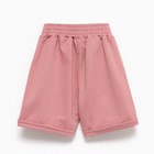 Шорты для девочки, цвет пудра, рост 158см - фото 24701737