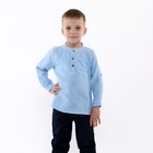 Комплект детский (лонгслив/брюки), цвет голубой, рост 98см - Фото 2