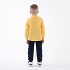 Комплект детский (лонгслив/брюки), цвет жёлтый, рост 98см - Фото 4
