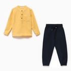 Комплект детский (лонгслив/брюки), цвет жёлтый, рост 98см - Фото 7