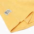 Комплект детский (лонгслив/брюки), цвет жёлтый, рост 110см - фото 22316613