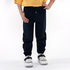 Комплект детский (лонгслив/брюки), цвет жёлтый, рост 116см - фото 22316621