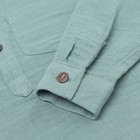 Комплект детский (лонгслив/брюки), цвет зелёный, рост 98см - фото 24341812