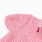 Комплект для девочки, цвет розовый, рост 104 см - фото 24399177