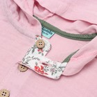 Комплект для девочки, цвет розовый/хаки, рост 98 см - Фото 3