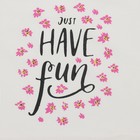 Комплект для девочки, цвет белый/розовый, рост 104 см - фото 22317118