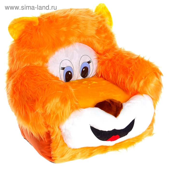 Мягкая игрушка «Кресло Львёнок», цвет оранжевый - Фото 1