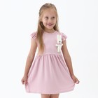 Платье для девочки, цвет тёмно-розовый, рост 116см - фото 10765881