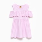 Платье для девочки, цвет светло-розовый, рост 92см - фото 10597275