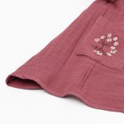 Платье для девочки, цвет слива, рост 110см - фото 22317537