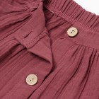 Платье для девочки, цвет слива, рост 110см - фото 22494791