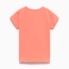 Футболка для девочки, цвет оранжевый, рост 110см - фото 25275463