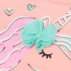 Футболка для девочки, цвет персиковый, рост 98см - фото 25275466