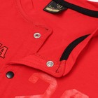 Комплект для мальчика (футболка/брюки), цвет красный, рост 92см - Фото 3