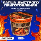 Лапша DaoXianMian со вкусом острой говядины, 135 г 9720257 - фото 10598401