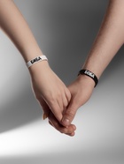 Силиконовые браслеты «Неразлучники» биба и боба, цвет чёрно-белый, 20 см 9744877