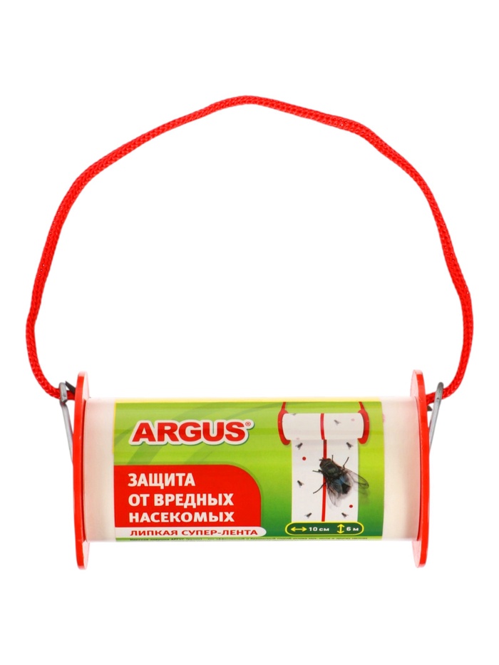 Клеевая ловушка от мух "ARGUS", ролик ,6 м, 10 см - Фото 1