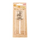 Свеча в торт на шпажке «Алмаз», цифра 9, шампань, 5×2.6 см - Фото 6