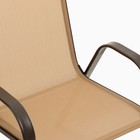 Стул садовый, бежевый, 70 x 54 x 89 см, нагрузка до 120 кг - Фото 2