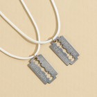 Кулоны неразлучники «Держи меня крепче», длина 50 см - Фото 2