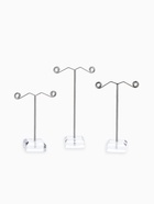 Подставка под серьги «QF. Акрил», набор 3 шт., h=8, 10, 12 см, прозрачная - Фото 3