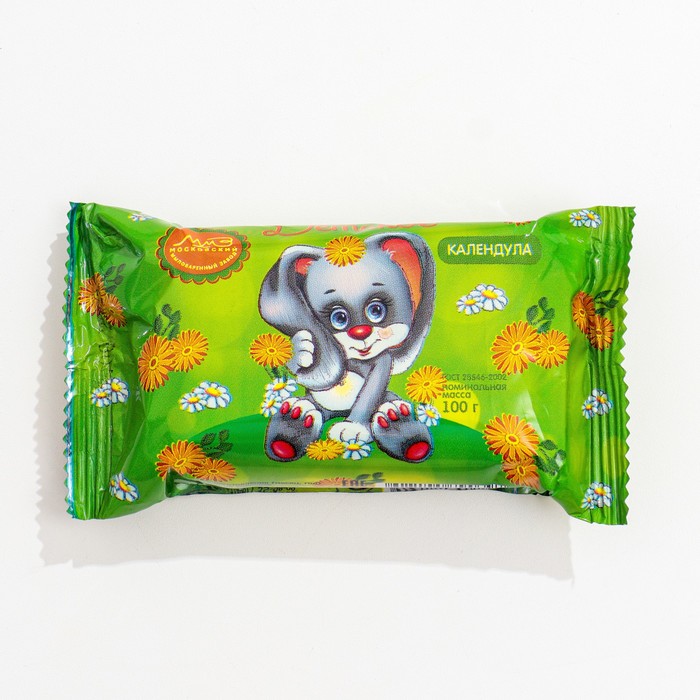 Мыло туалетное Детское Календула, упакованное, 100 г - Фото 1