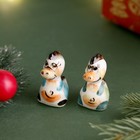 Сувенир Дракончик "Чип", цветной, 4,5см (комплект 2 шт) - фото 48608483