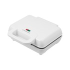 Вафельница MAUNFELD MF-1436WH, электрическая, 1000 Вт, антипригарное покрытие, белый - Фото 2