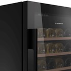 Винный шкаф MAUNFELD MFWC-124D49, 4 полки, 116 л, 49 бутылок - Фото 3