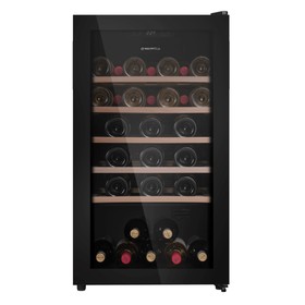 {{photo.Alt || photo.Description || 'Винный шкаф MAUNFELD MFWC-124S56, 5 полок, 124 л, 56 бутылок'}}