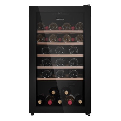 Винный шкаф MAUNFELD MFWC-124S56, 5 полок, 124 л, 56 бутылок